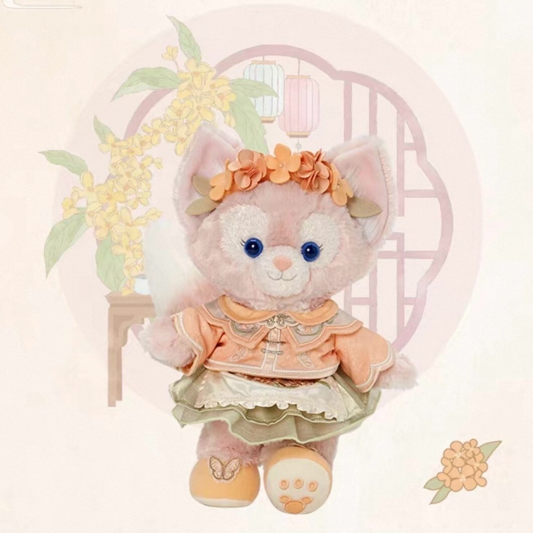 達菲和朋友們 花間綺夢系列 玲娜貝兒 Lina bell SS號 娃娃 玩偶 -上海迪士尼樂園