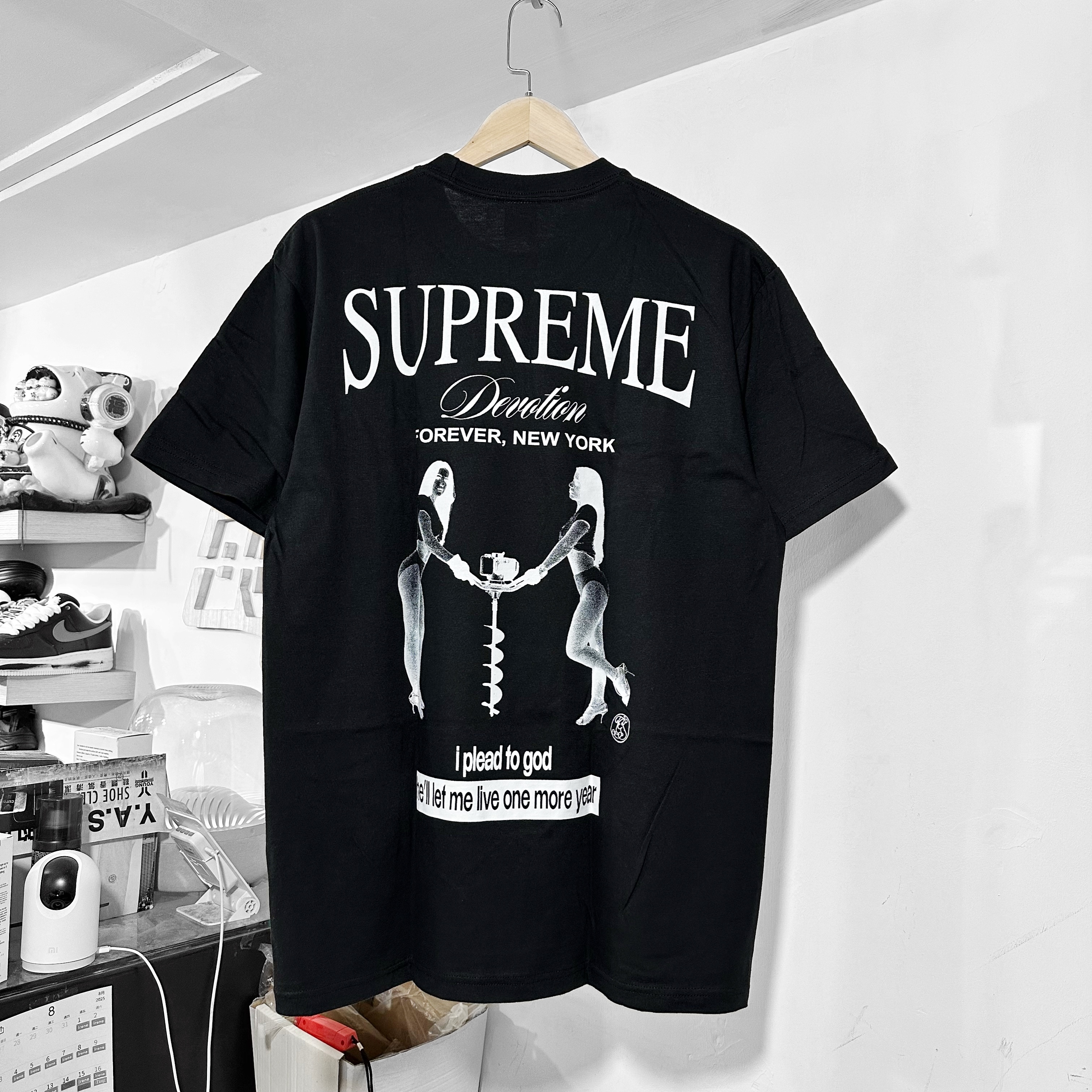 Supreme FW25 Devotion Tee Black