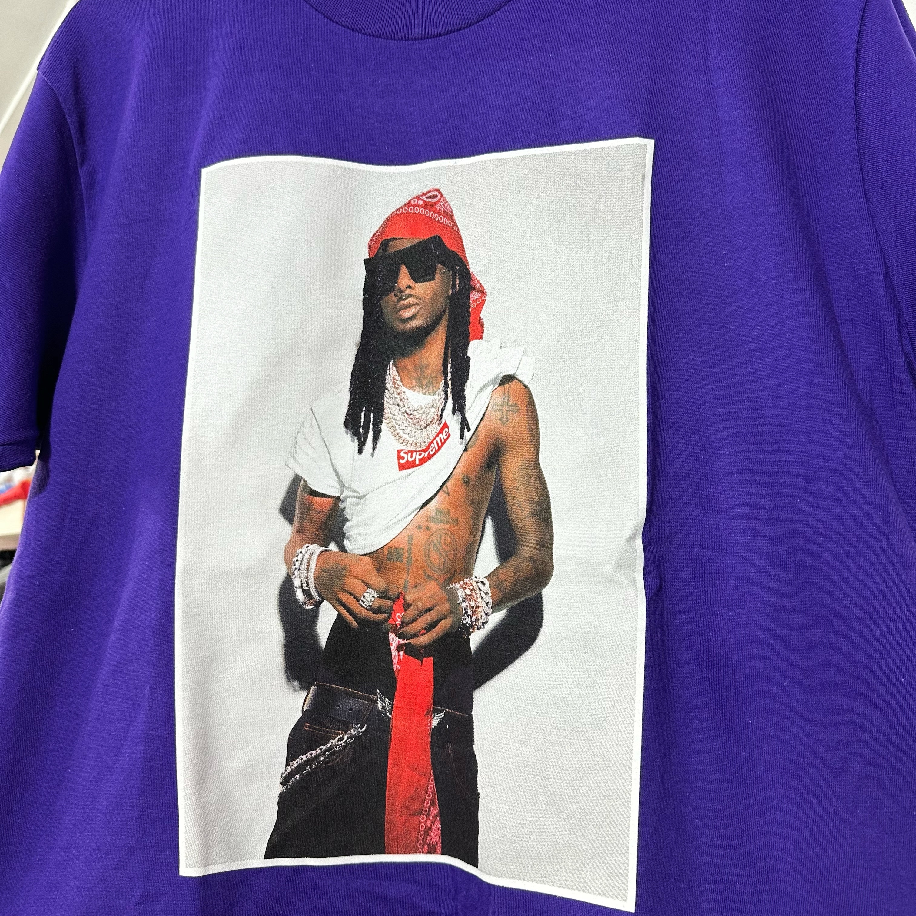 Supreme Playboi Carti Tee Purple