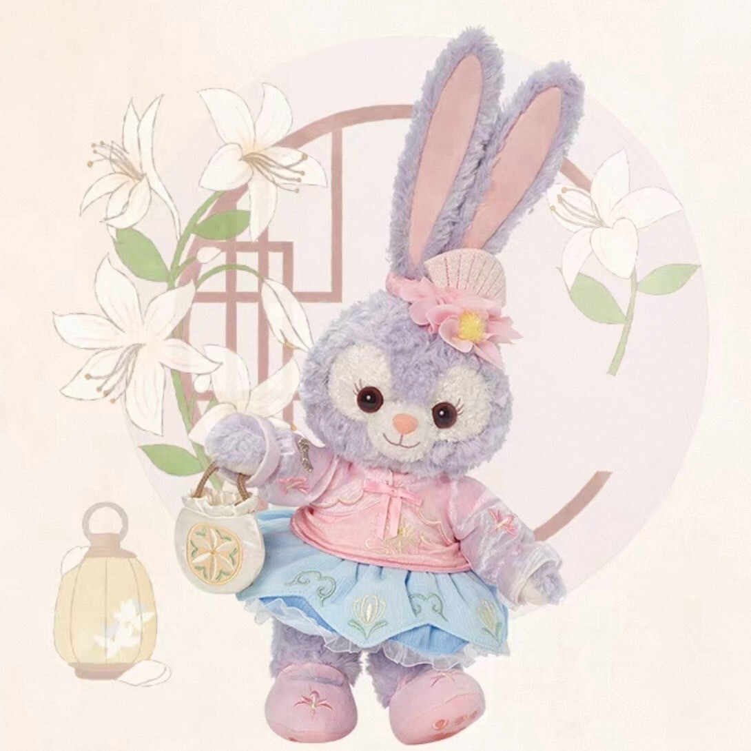 達菲和朋友們 花間綺夢系列 史黛拉露 星黛露 StellaLou SS號 娃娃 玩偶 -上海迪士尼樂園