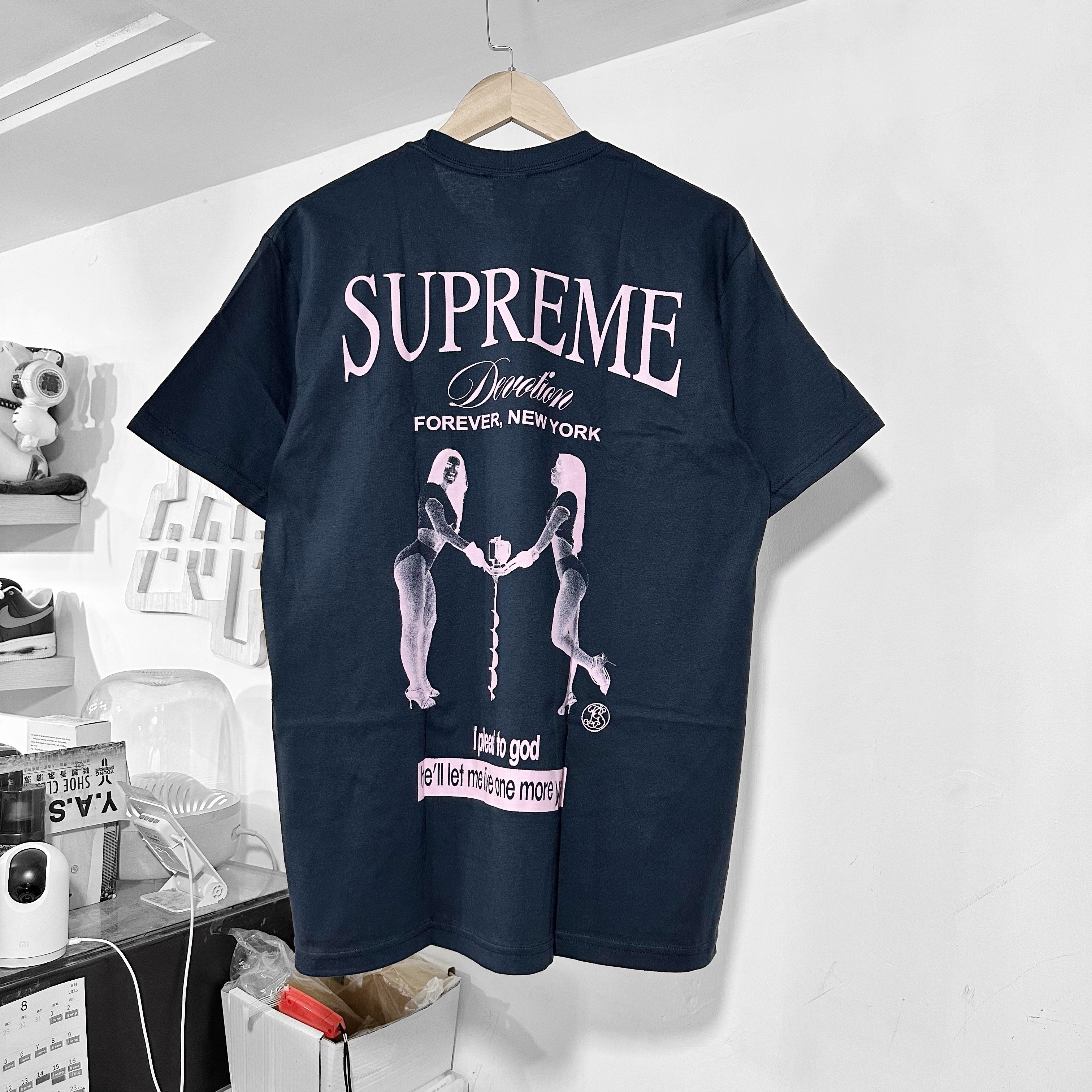 Supreme FW25 Devotion Tee Navy