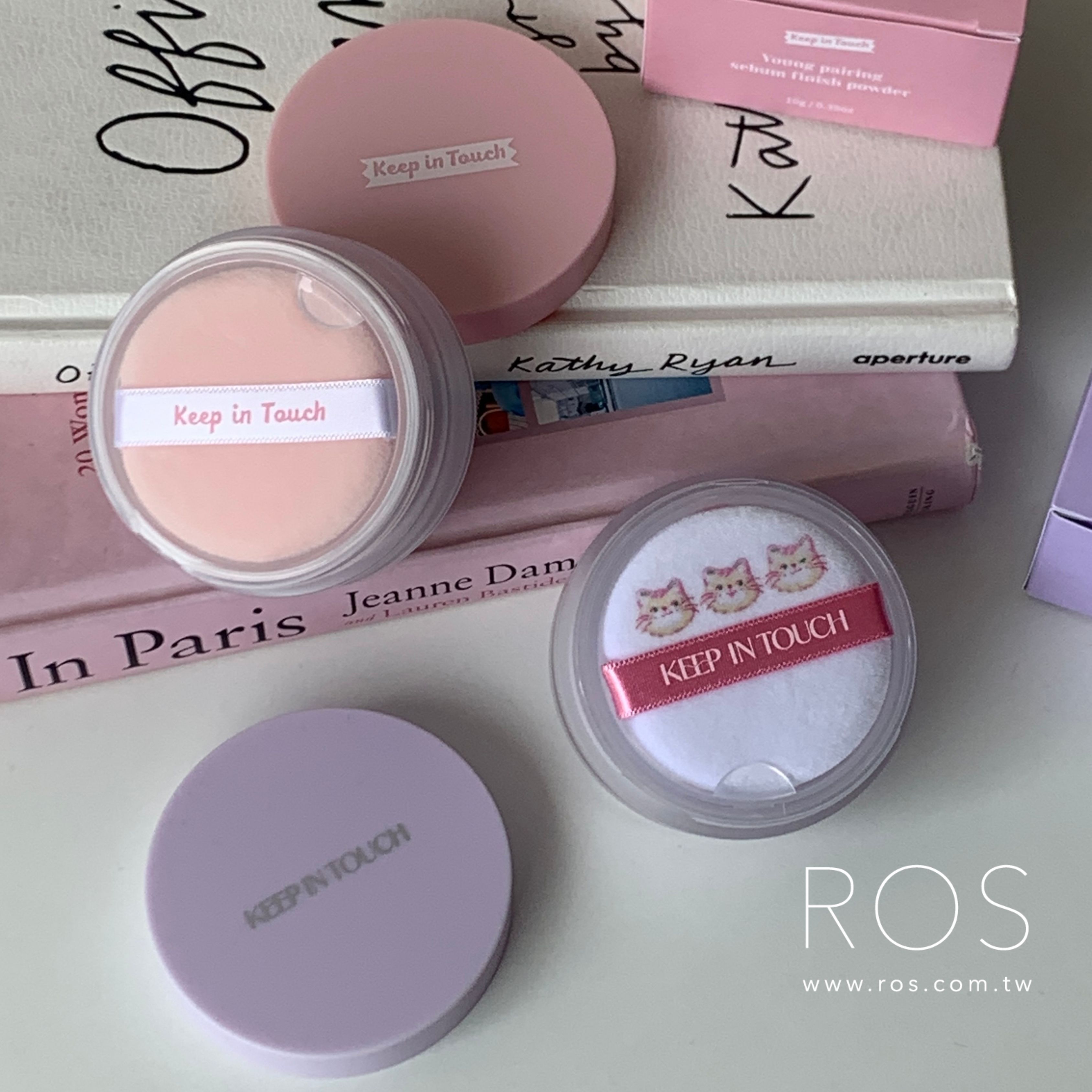 KEEP IN TOUCH 毛孔隱形蜜粉 10g (2colors)