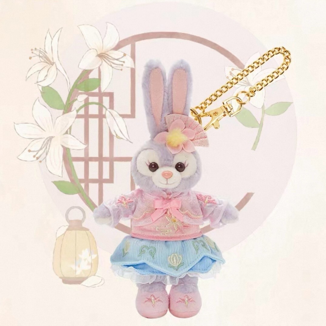 達菲和朋友們 花間綺夢系列 史黛拉露 星黛露 StellaLou 鑰匙圈 吊飾 -上海迪士尼樂園