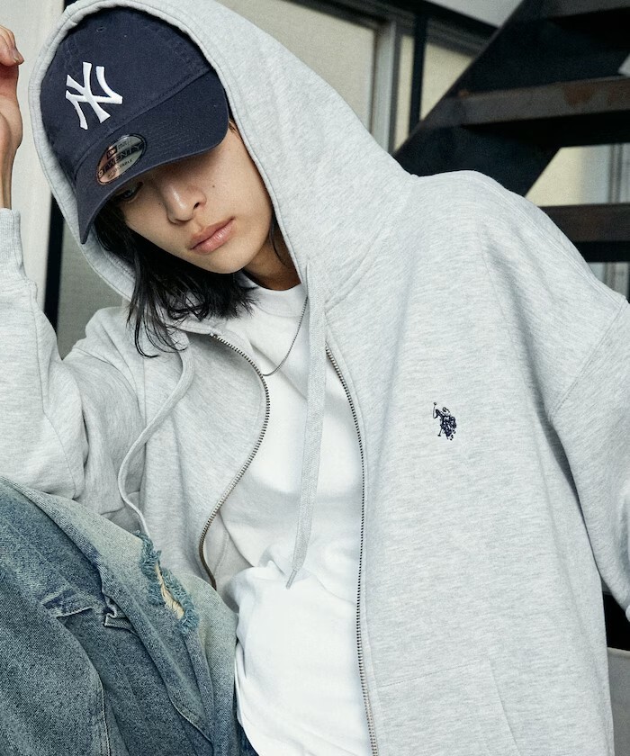 "代購" U.S. POLO ASSN. 25AW 雙拉鍊連帽外套