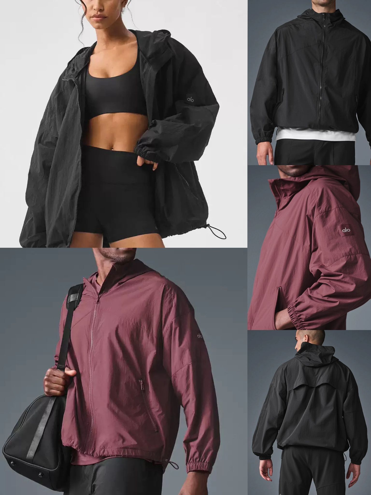 Alo Yoga 爆款尼龍夾克 jacket