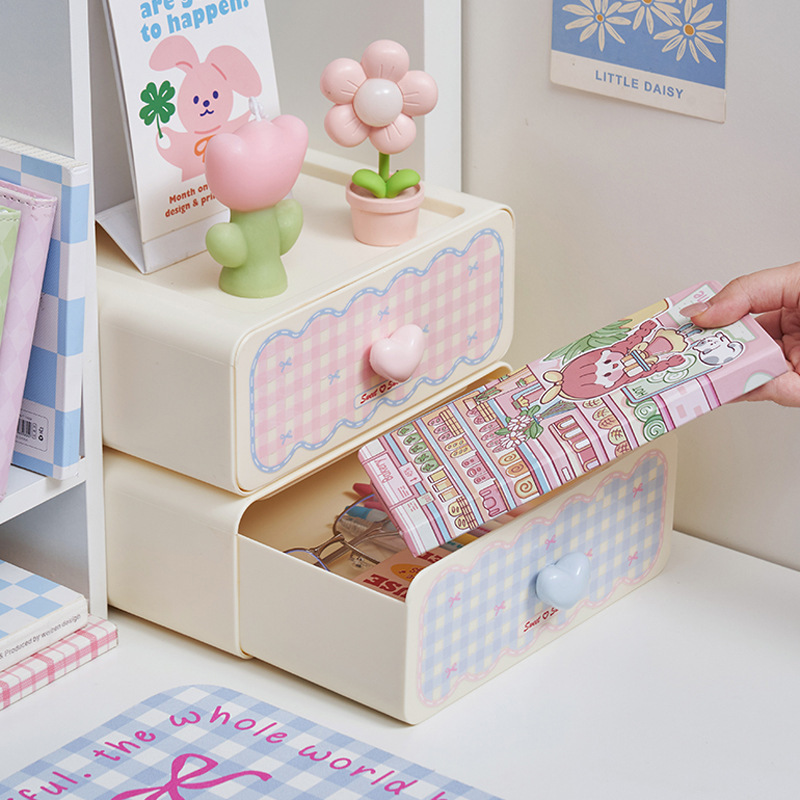 《6232》甜美少女風長方形收納盒