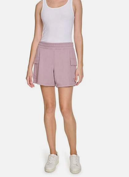 [S] DKNY PINK TERRY CARGO SHORT, DPMS5267-AX0 [FINAL SALE] (SD1461)