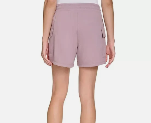 [S] DKNY PINK TERRY CARGO SHORT, DPMS5267-AX0 [FINAL SALE] (SD1461)