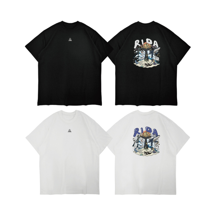 🔥限量首款  RIDA【Deep Sea party】 T-shirt