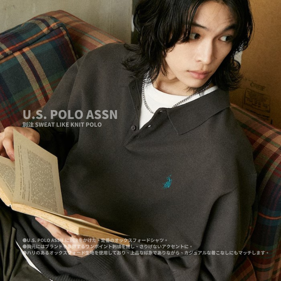 "代購+現貨" U.S. POLO ASSN. 25AW 針織POLO衫