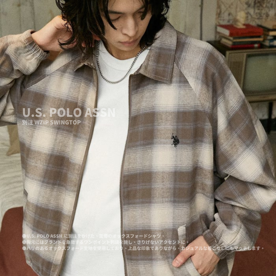 "代購" U.S. POLO ASSN. 25AW 雙拉鏈外套