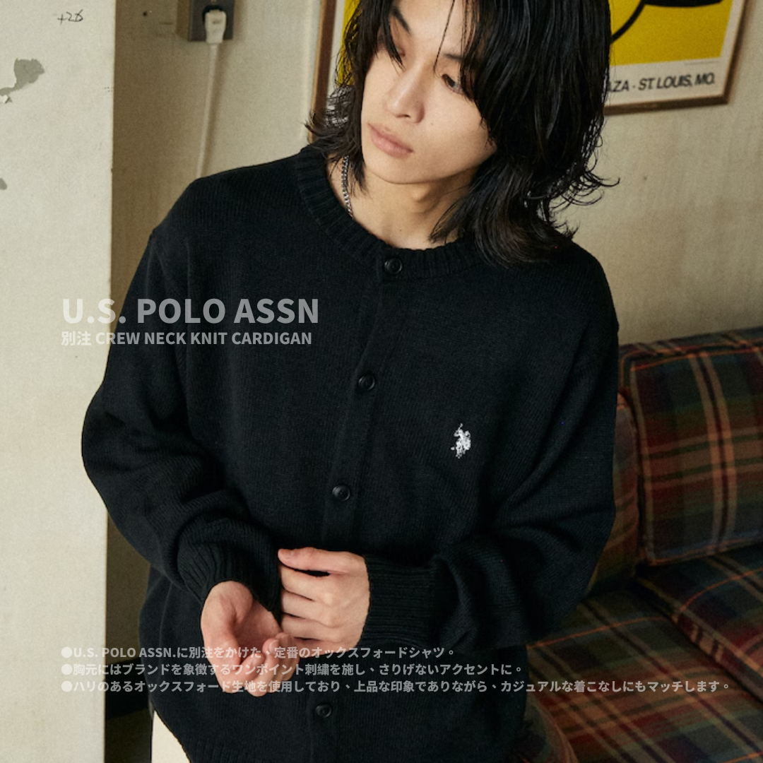 "代購" U.S. POLO ASSN. 25AW 圓領針織衫