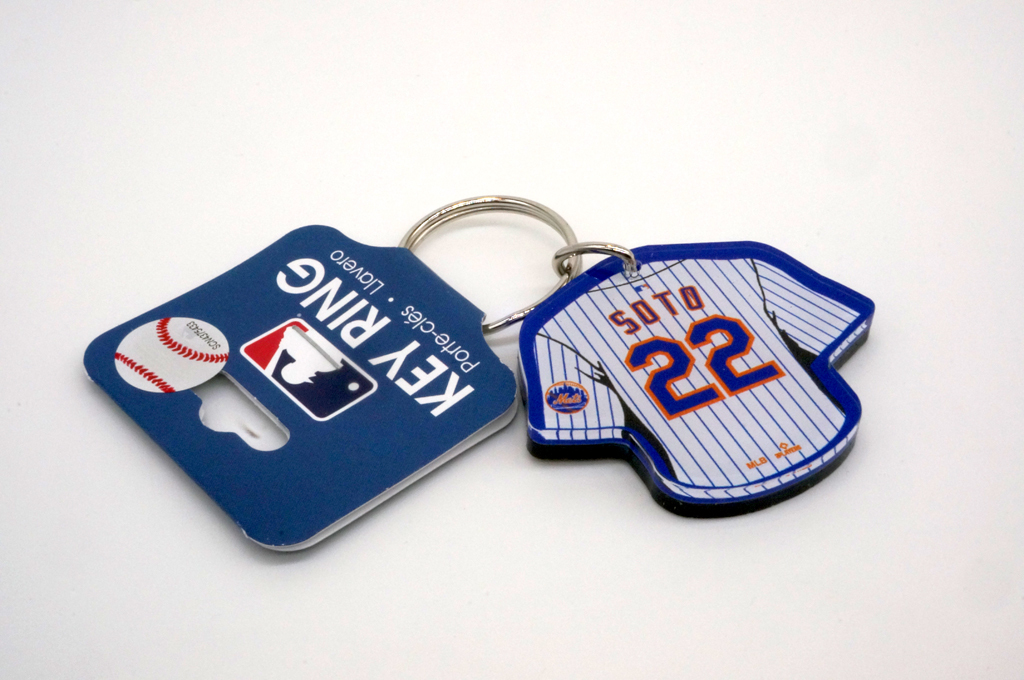 WinCraft NBA 紐約大都會隊 Juan Soto 壓克力 球衣鑰匙圈