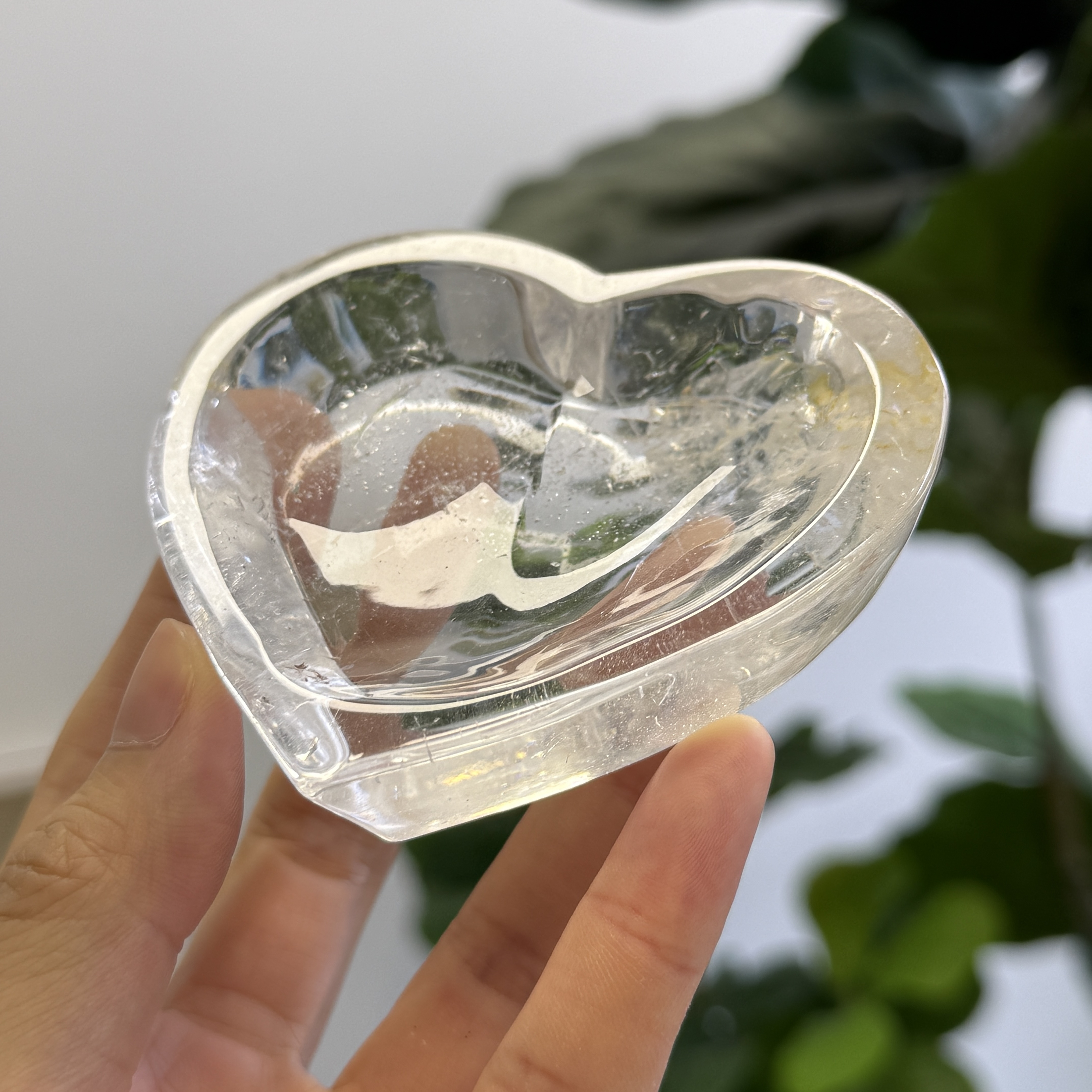 高品質白水晶碟  WD2089