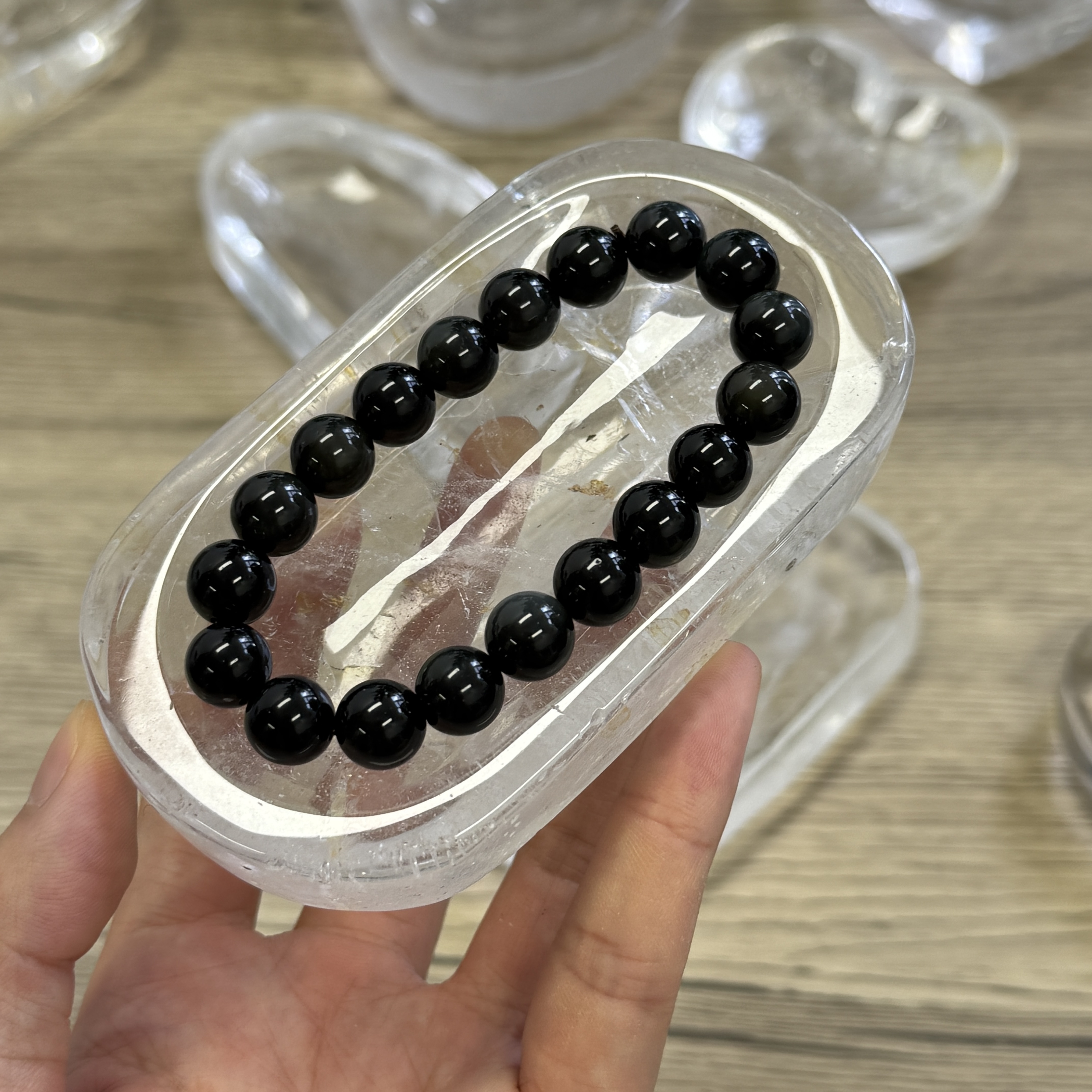 高品質白水晶碟  WD2088