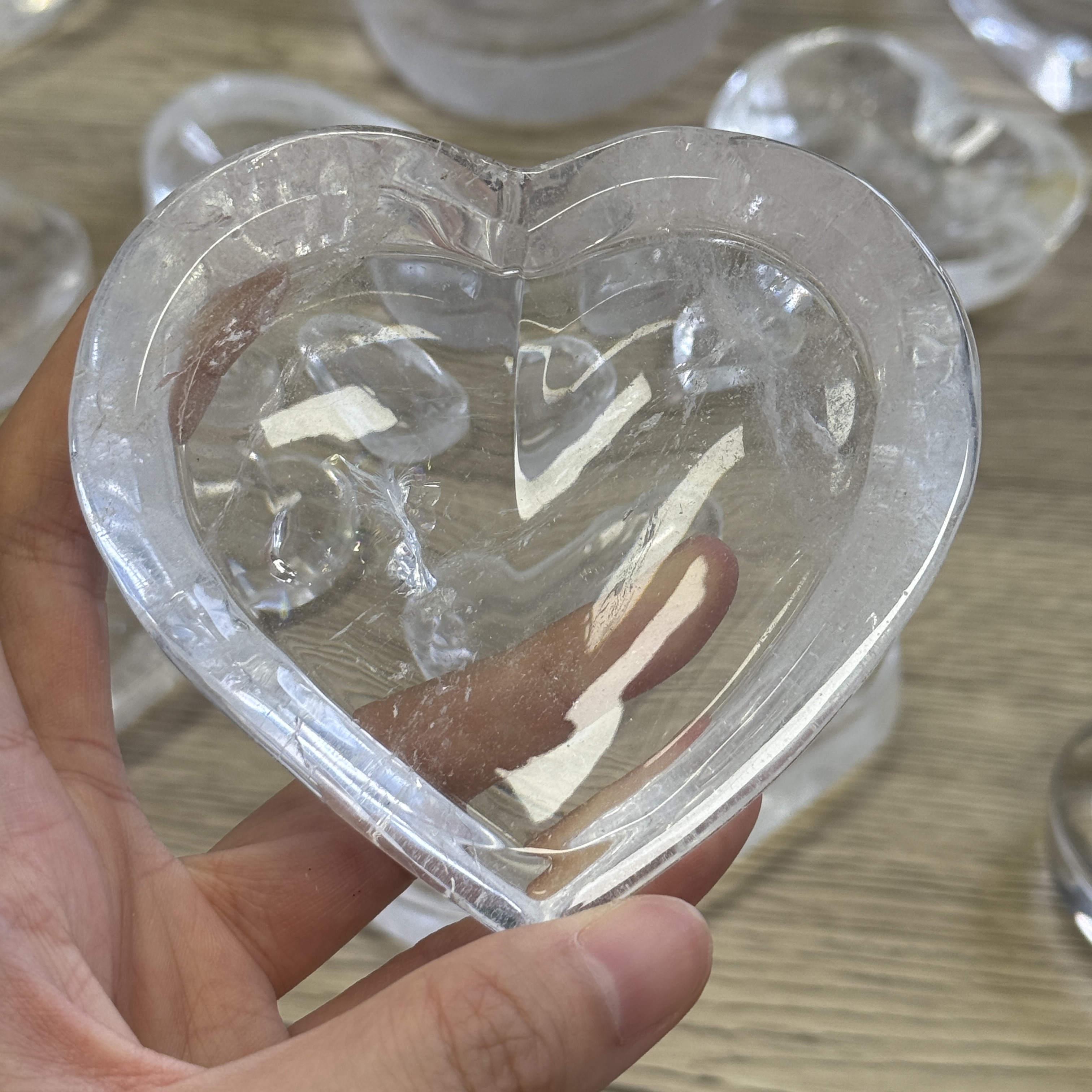 高品質白水晶碟  WD2086