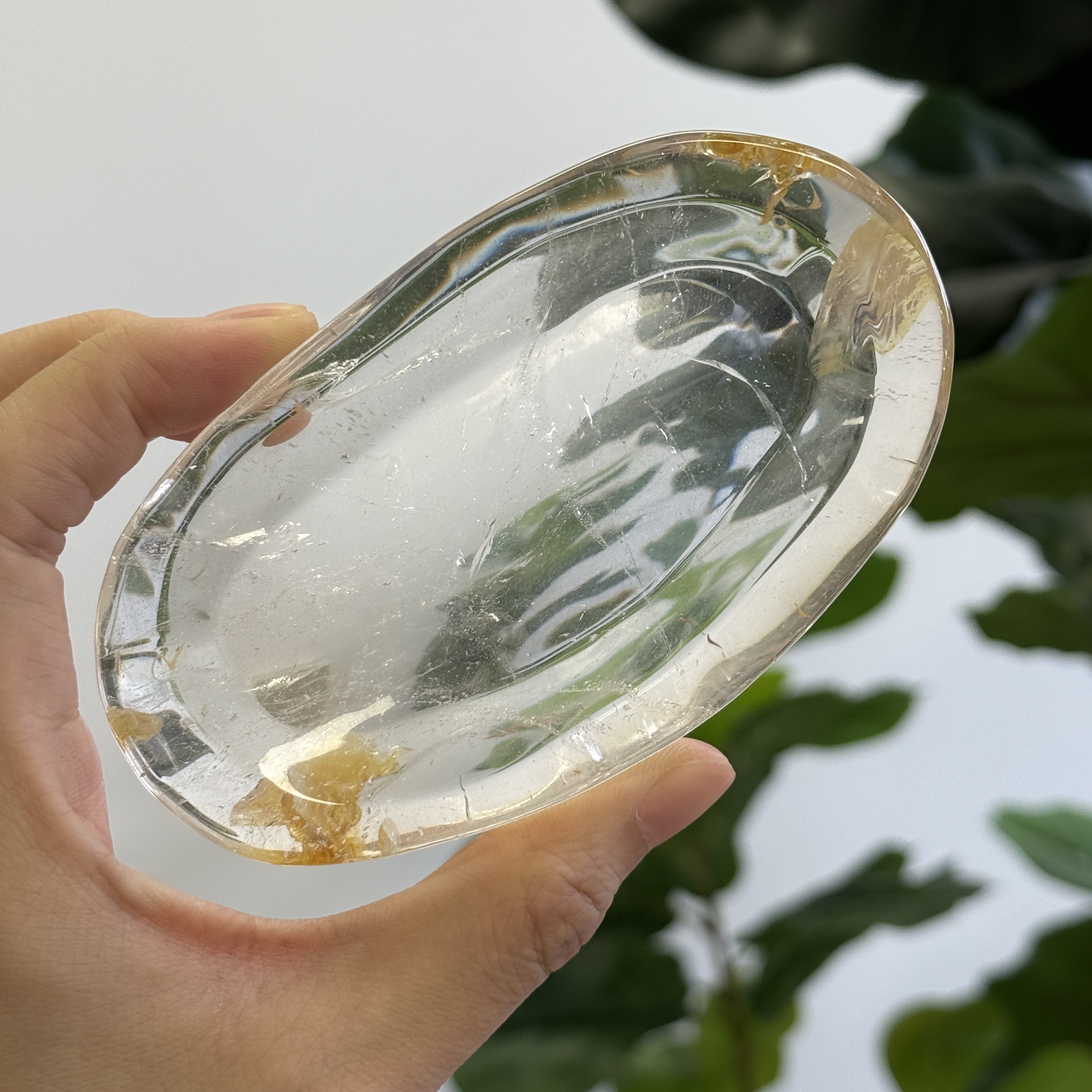 高品質白水晶碟  WD2085