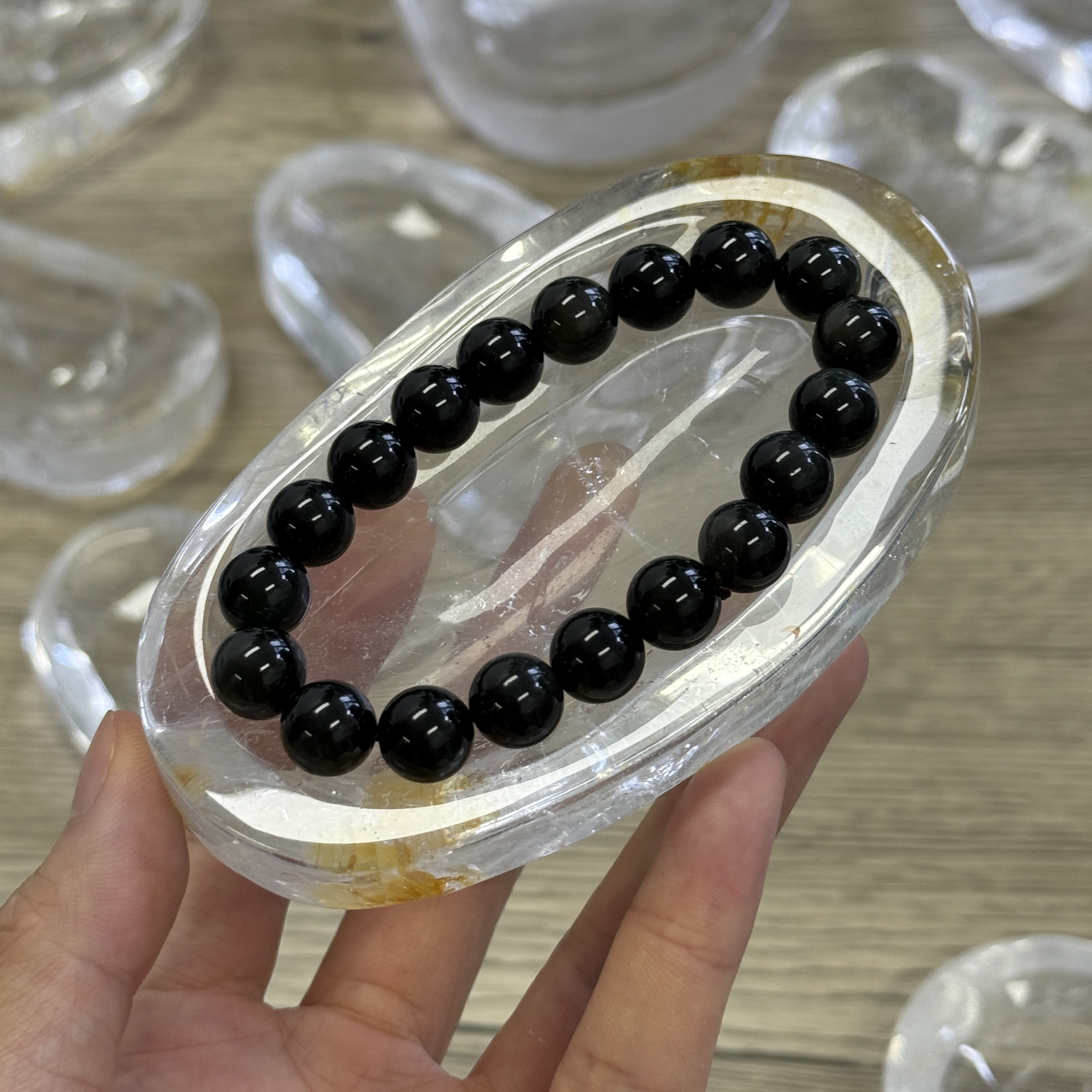 高品質白水晶碟  WD2085