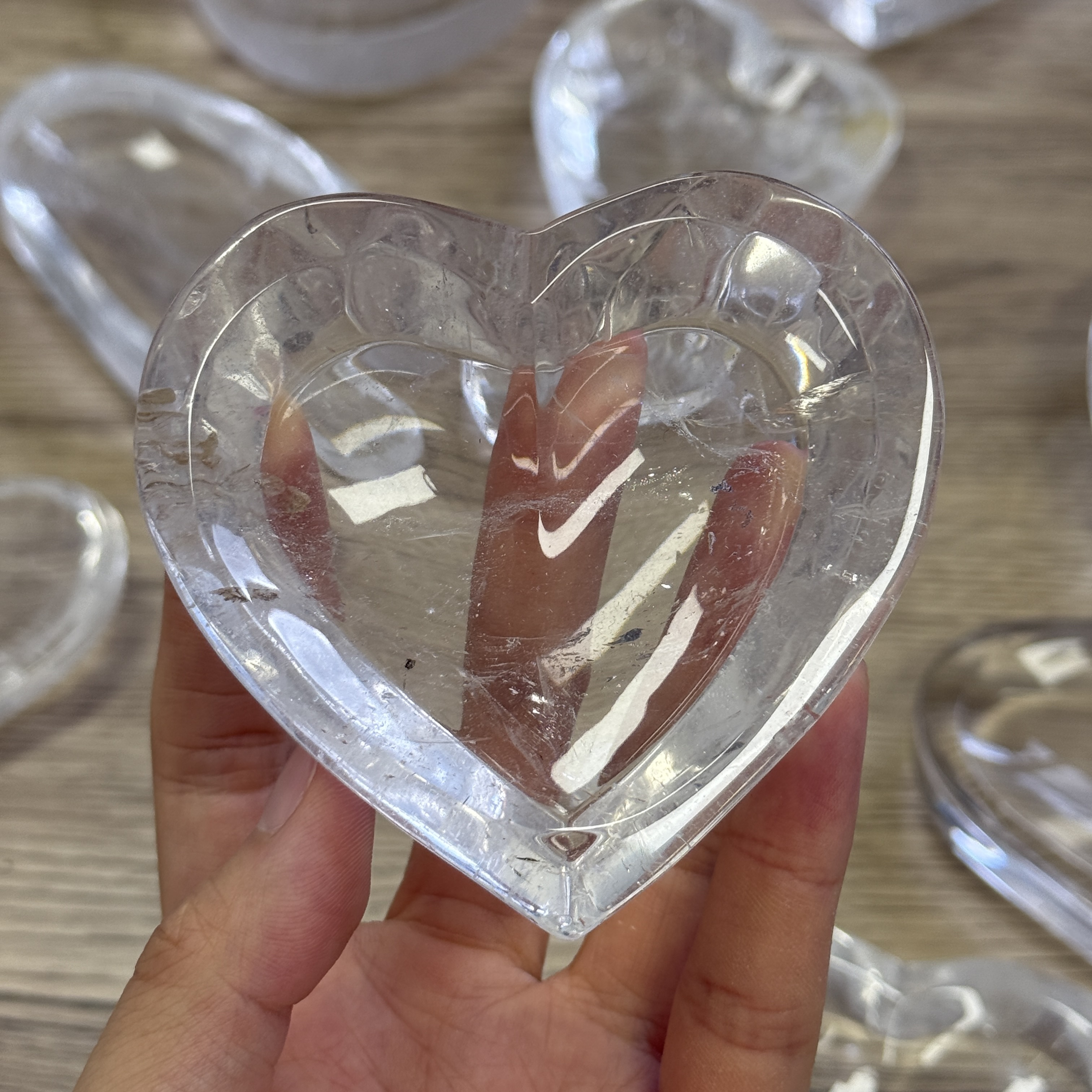 高品質白水晶碟  WD2084