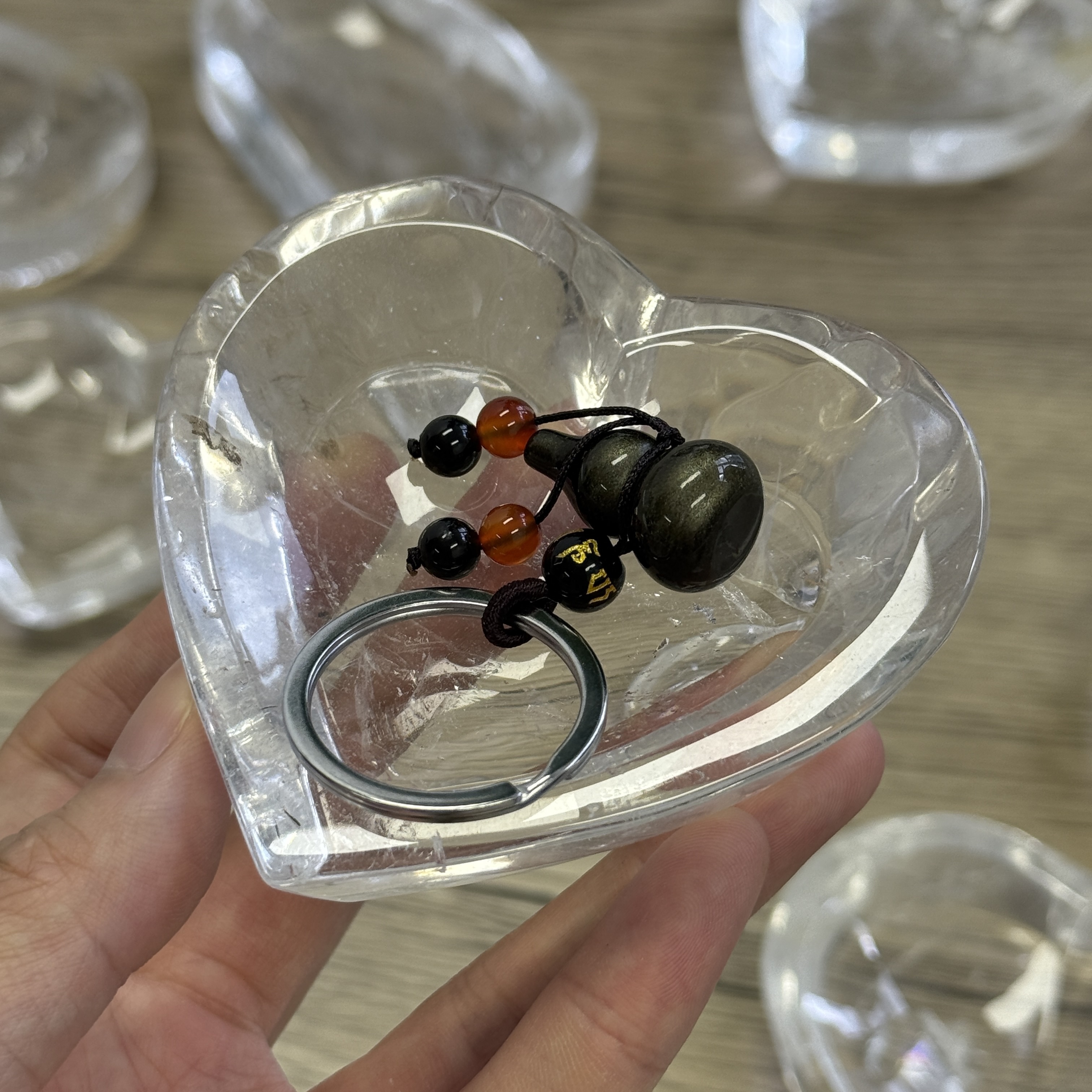 高品質白水晶碟  WD2084