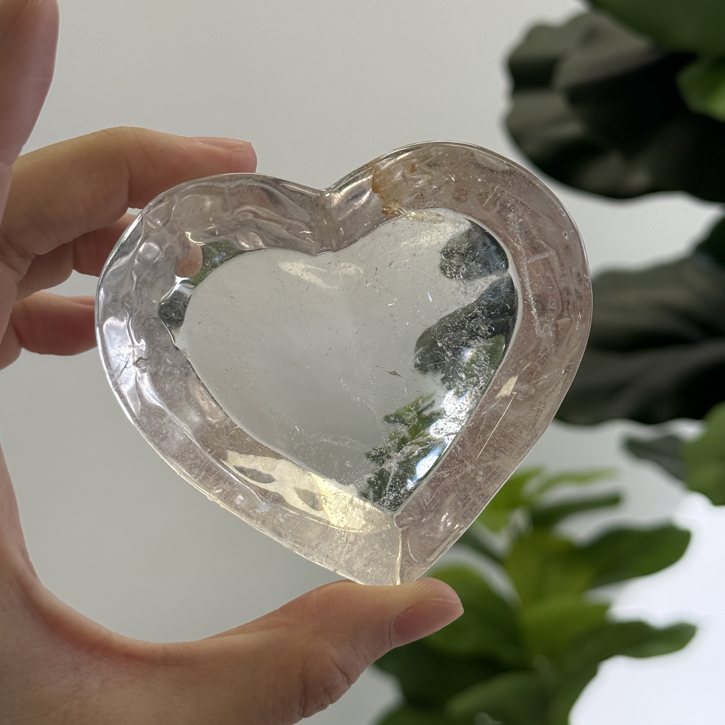 高品質白水晶碟  WD2083