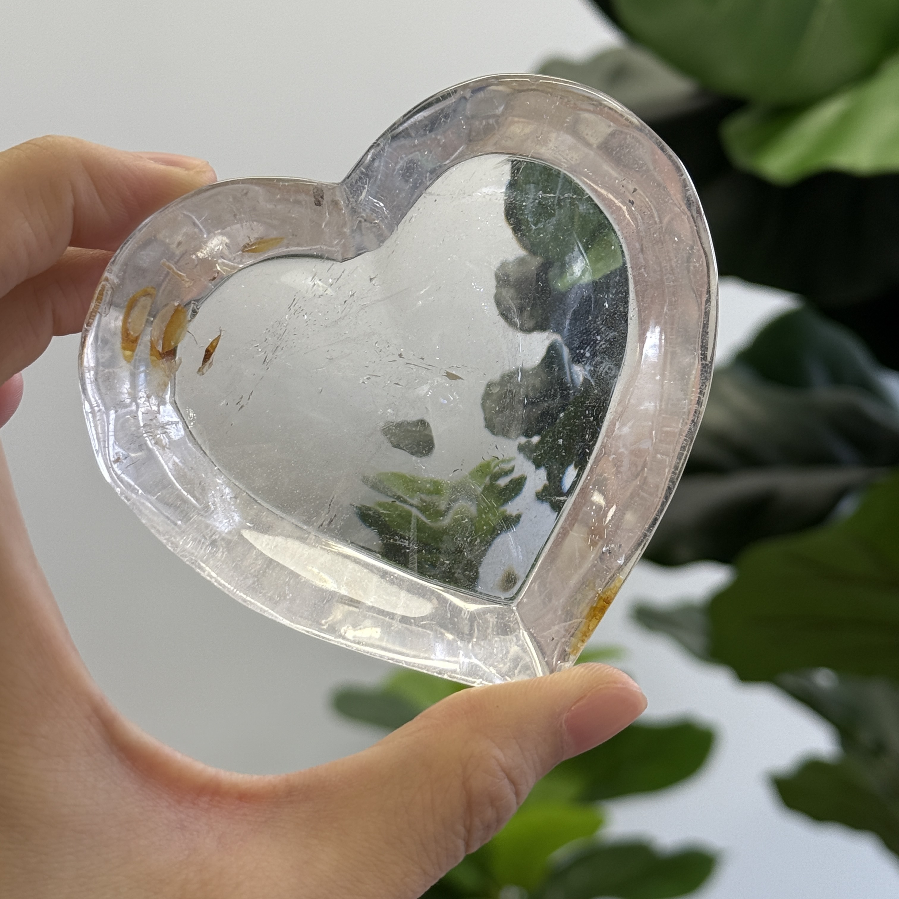 高品質白水晶碟  WD2081