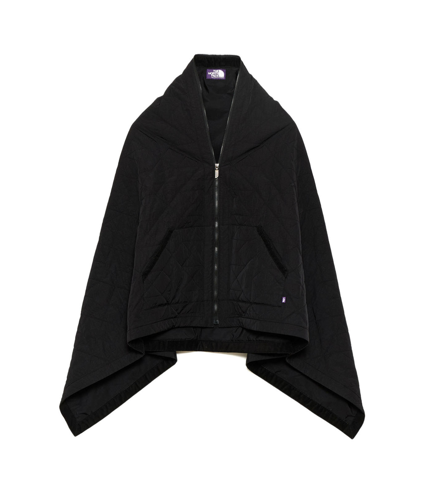 2025AW THE NORTH FACE PURPLE LABEL 紫標 Quilting Field Mountain Cape 菱格紋 披肩 披風 現貨 N25FK088