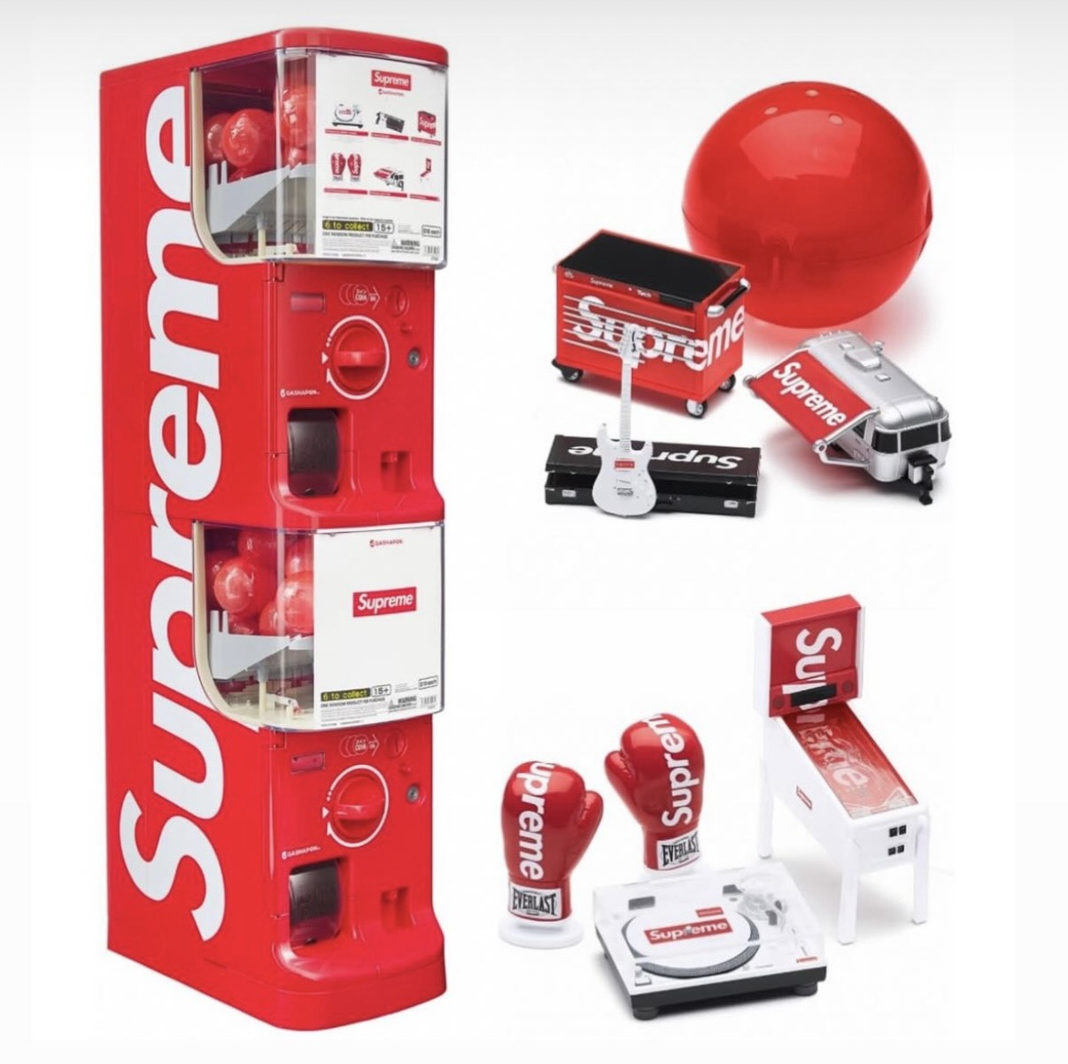 Supreme 店鋪限定扭蛋