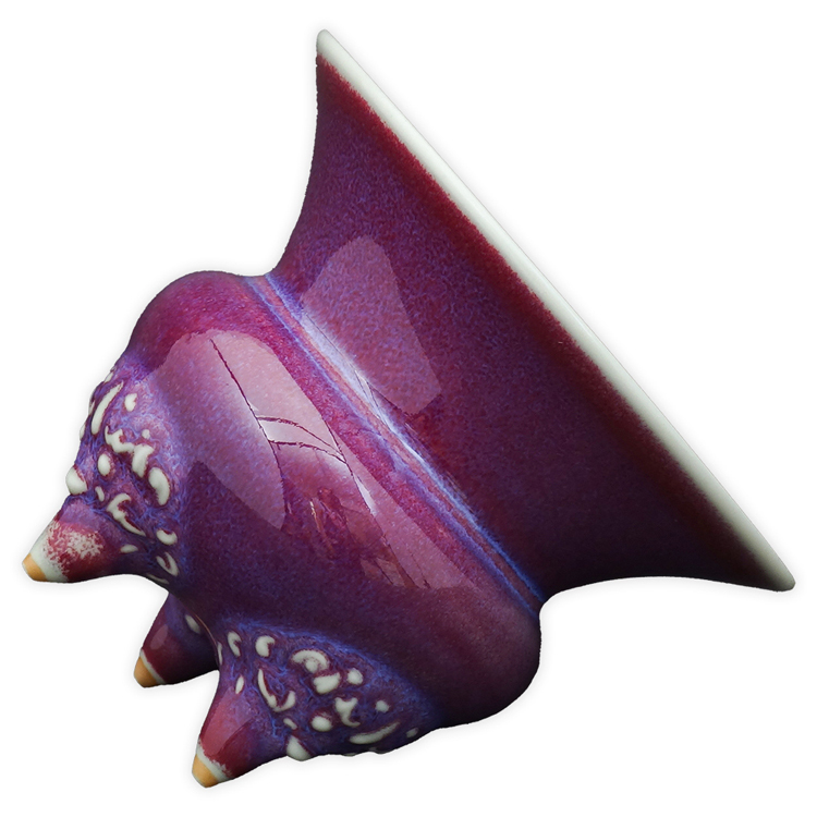 鹿港窯禮品館│茶道-創意茶杯-樽龍杯-汝窯-銅紅-鈞窯