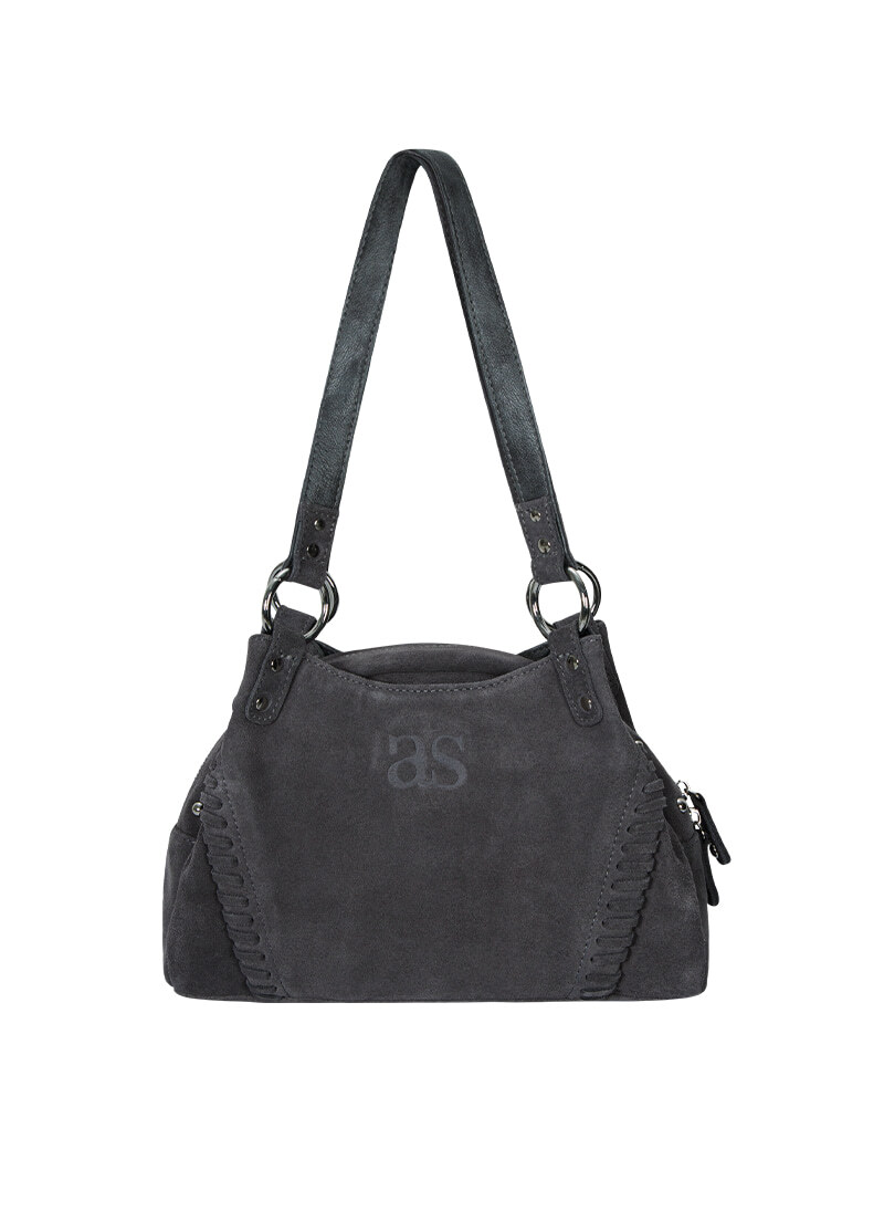as"on - bonita mini bag (suede charcoal)