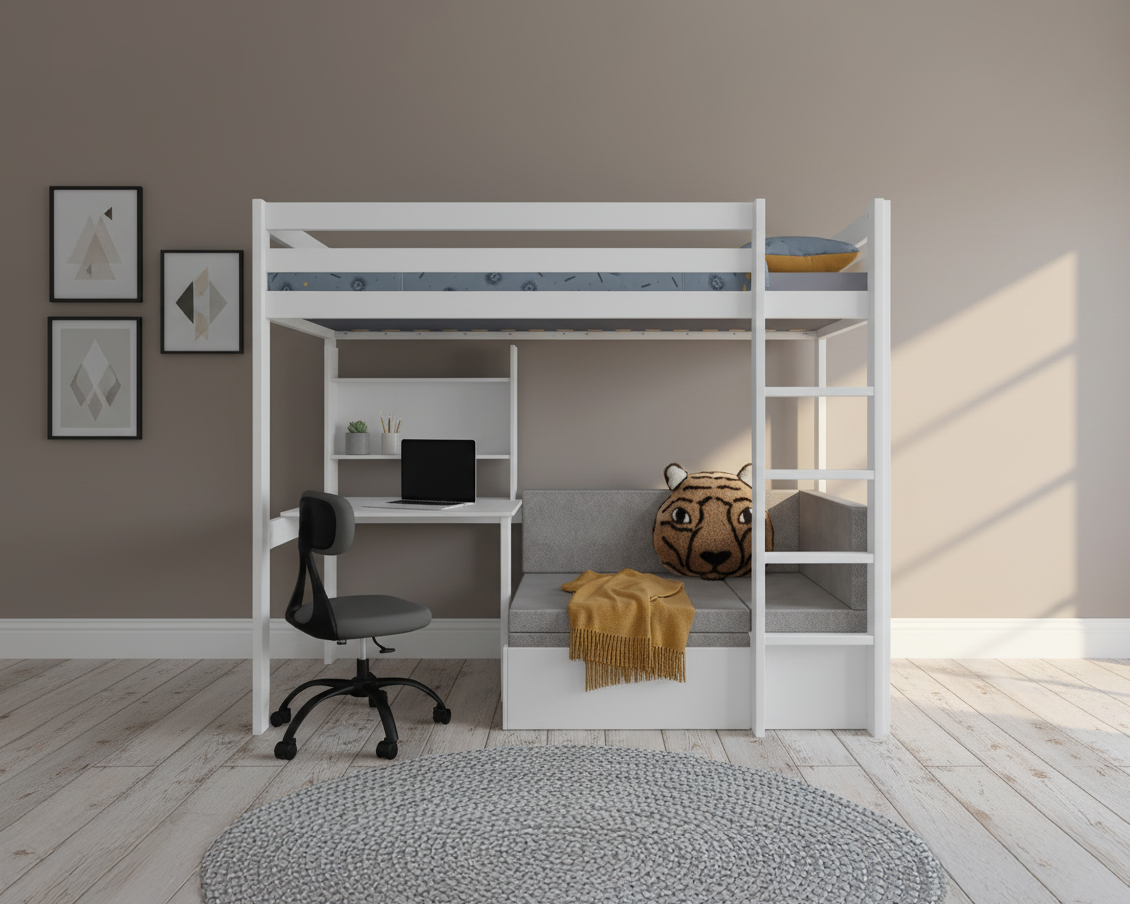 Elements High-Sleeper Bed Study & Relax