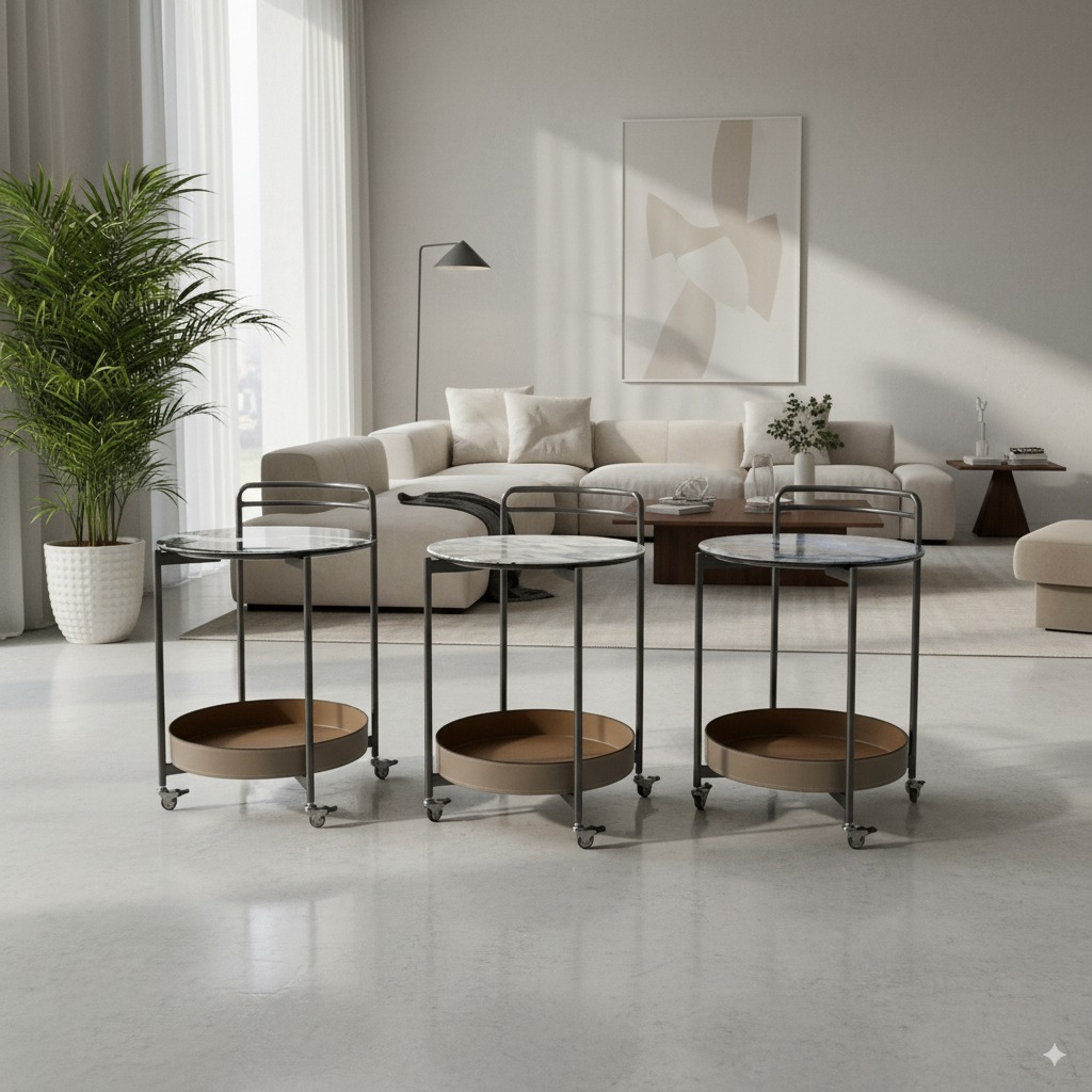 【預購系列】 手推餐車 FC009