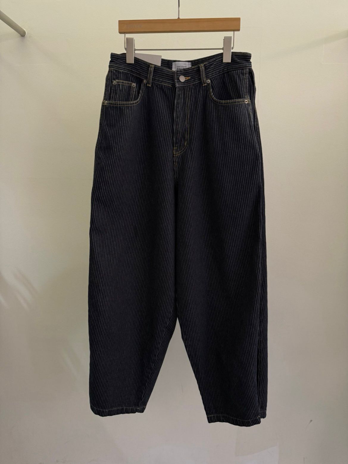 直紋鬆身褲 P3177