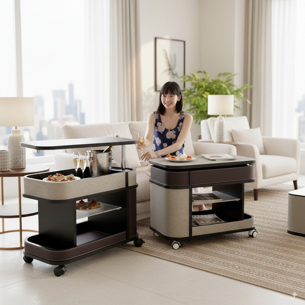 【預購系列】 手推餐車 FC010