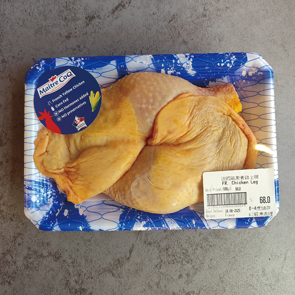 法國無激素黃油雞全脾