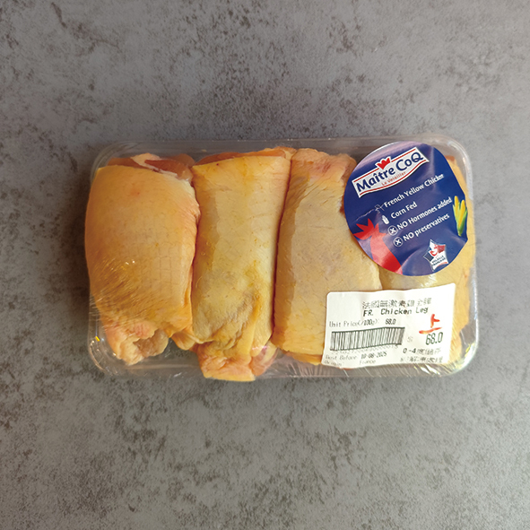 法國無激素黃油雞上脾