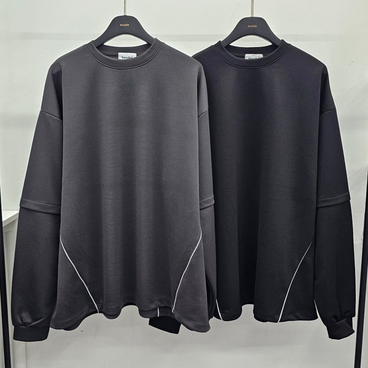 3M反光線淨色長袖衫 HD-013T