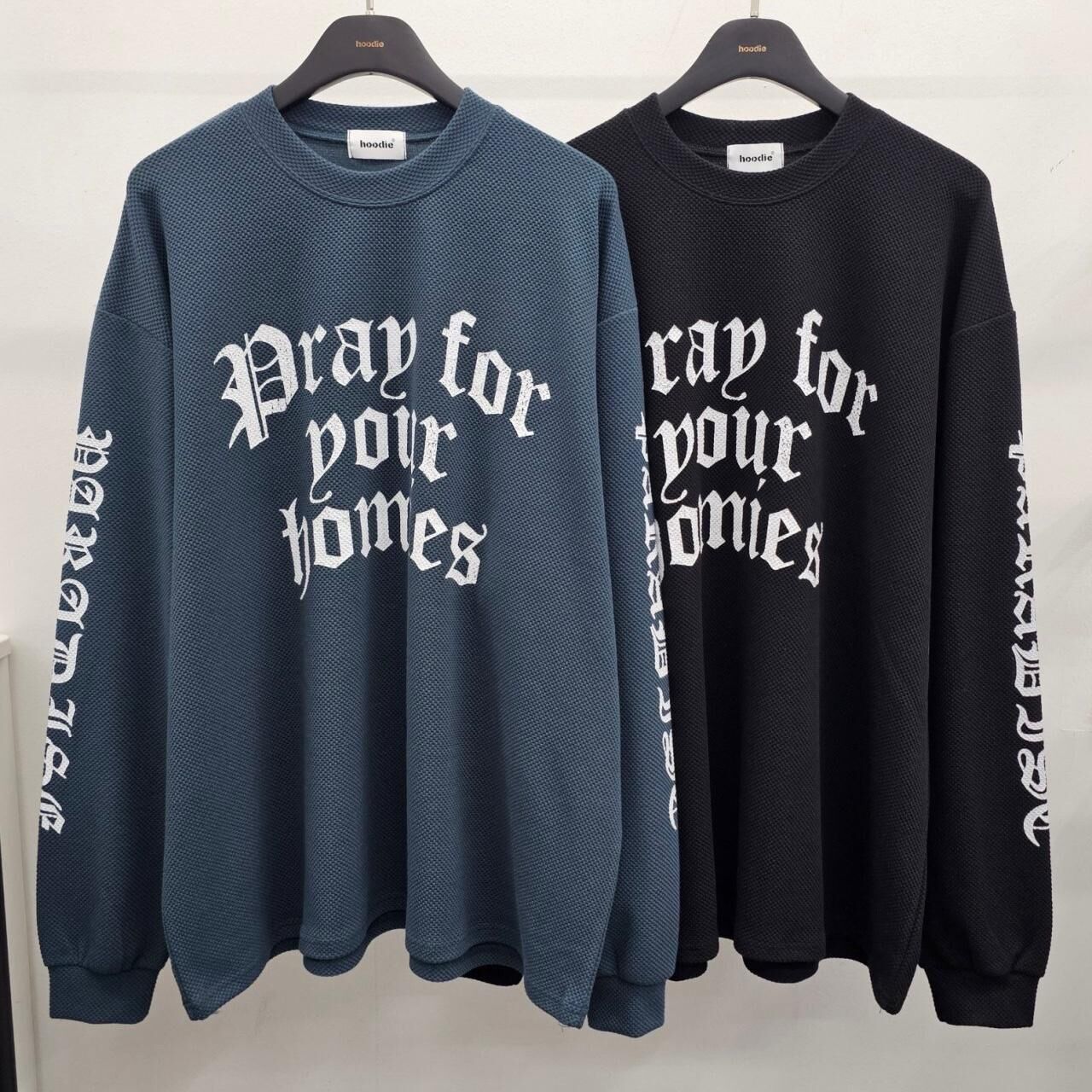 英文字長袖衫 HD-015T