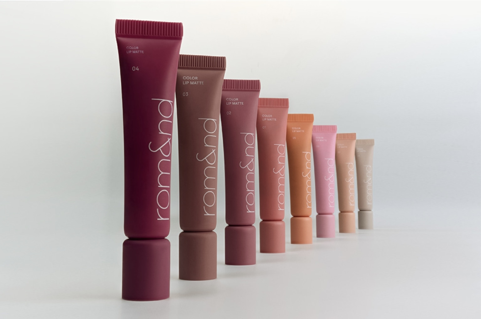 《現貨01/02/03/05/06/08》Romand color lip matte