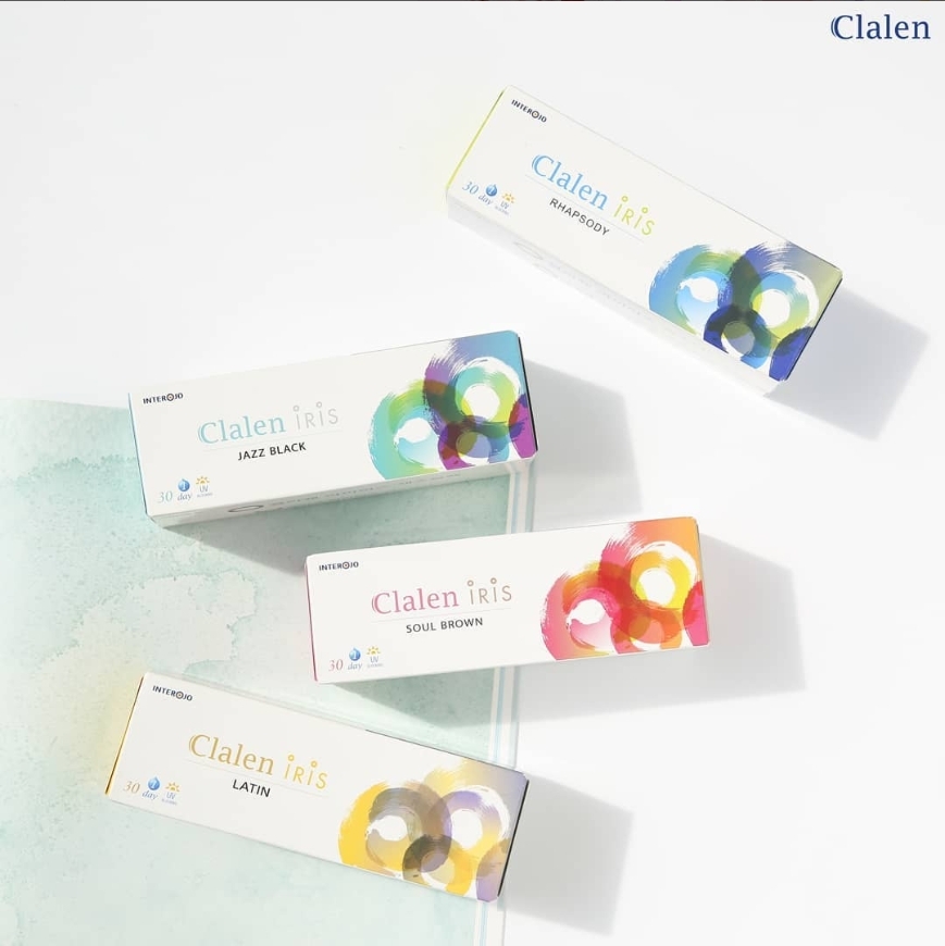 Clalen Iris 1 Day 美瞳 日拋 彩色 隱形眼鏡 40片