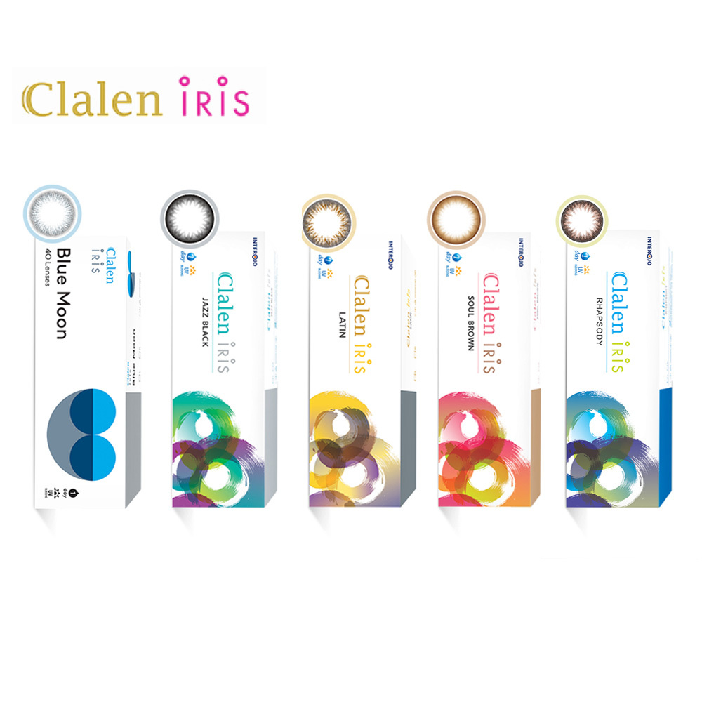 Clalen Iris 1 Day 美瞳 日拋 彩色 隱形眼鏡 40片