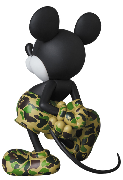 MEDICOM VCD BAPE MICKEY MOUSE GREEN VER.