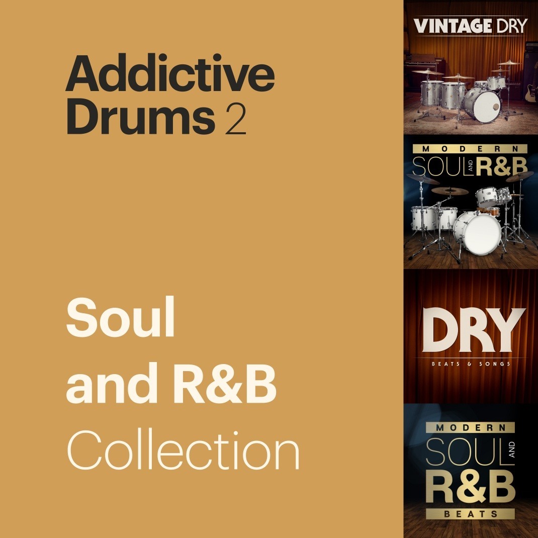 XLN Audio Addictive Drums 2｜Soul & R&B Collection