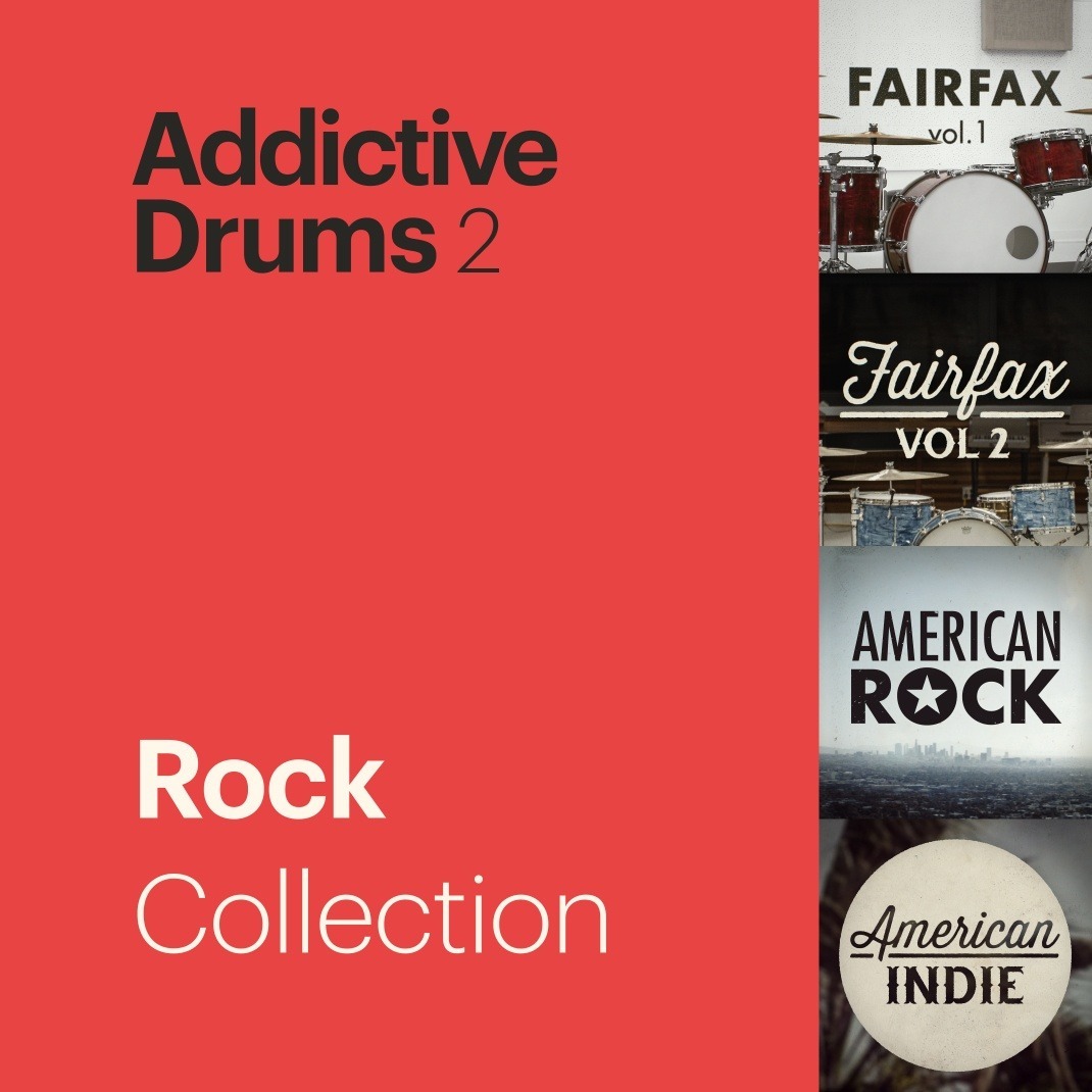 XLN Audio Addictive Drums 2｜Rock Collection