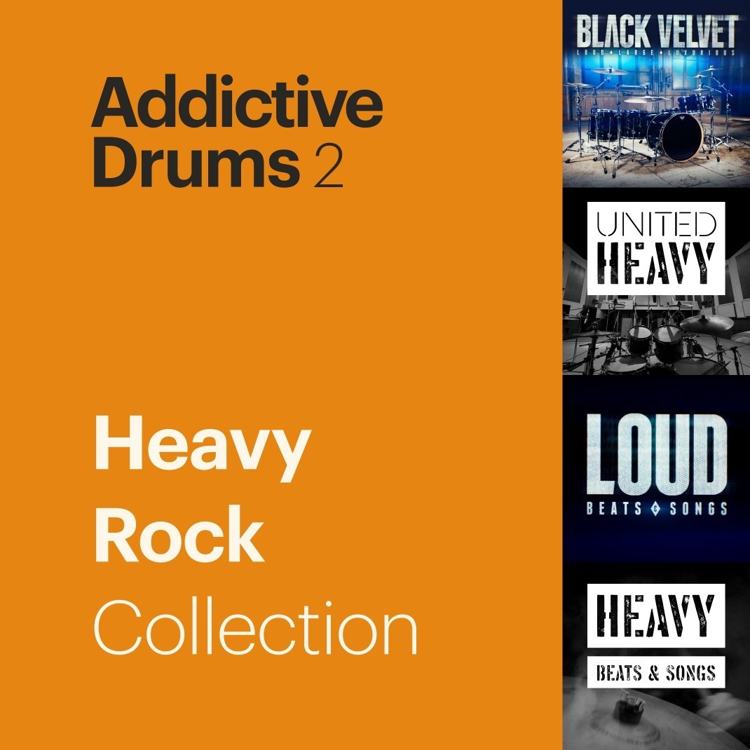 XLN Audio Addictive Drums 2｜Heavy Rock Collection