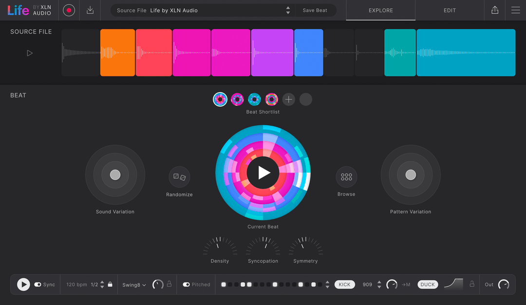 Life by XLN AUDIO｜節奏創作工具