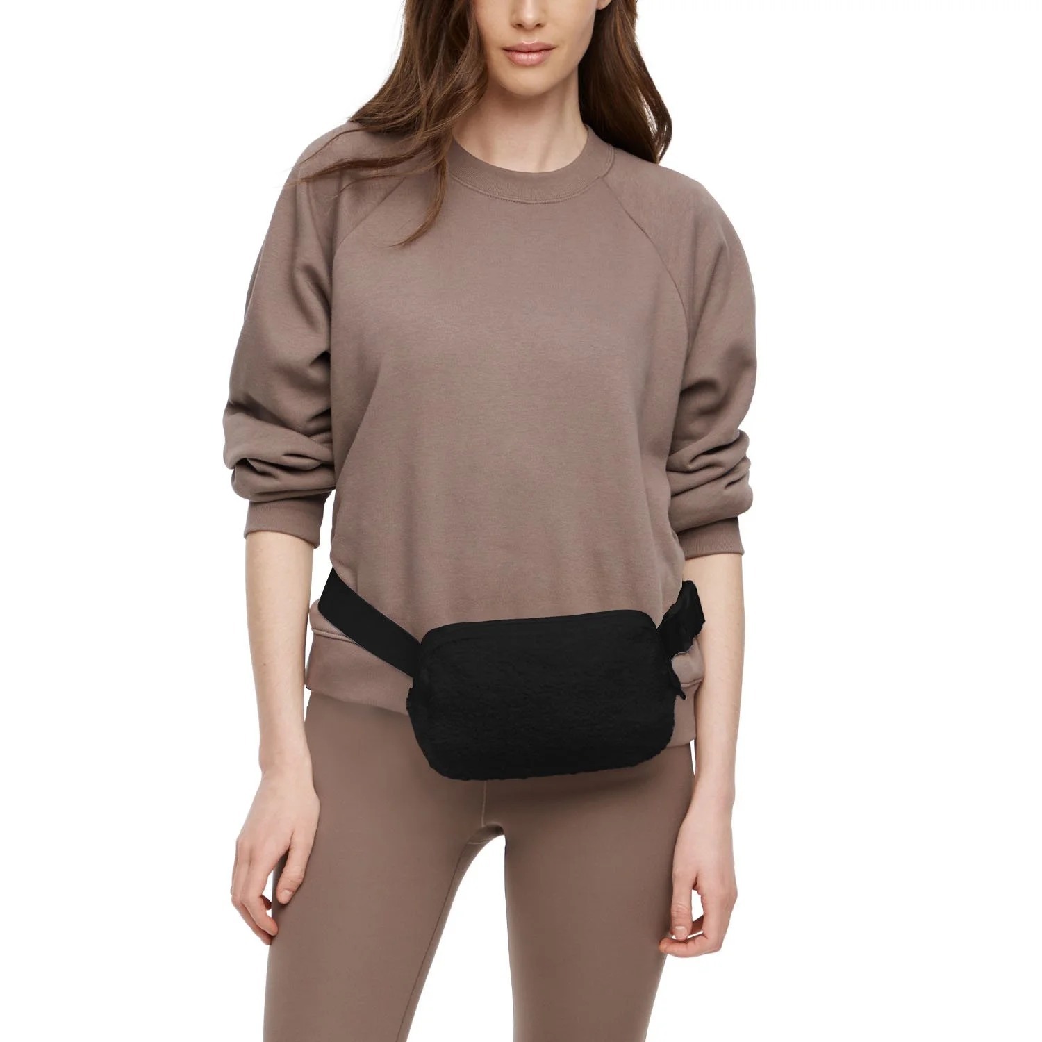 【預購】GapFit H090410 羊毛絨腰包