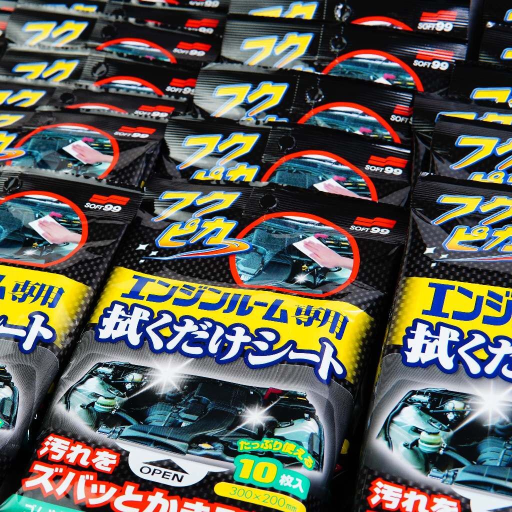 SOFT99 引擎室清潔魔術布 (00492)