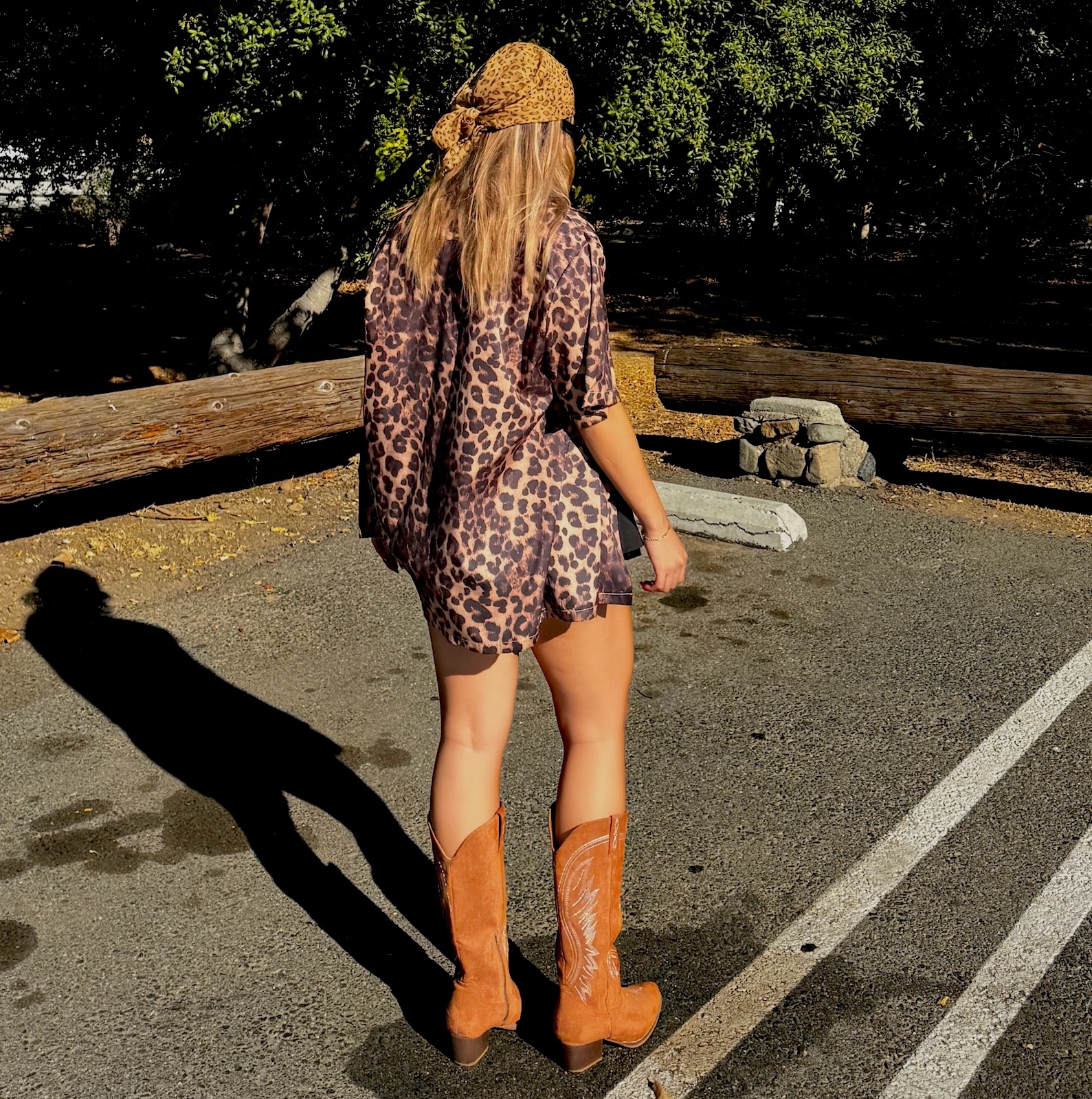 潮辣時髦🔥豹紋個性古巴襯衫