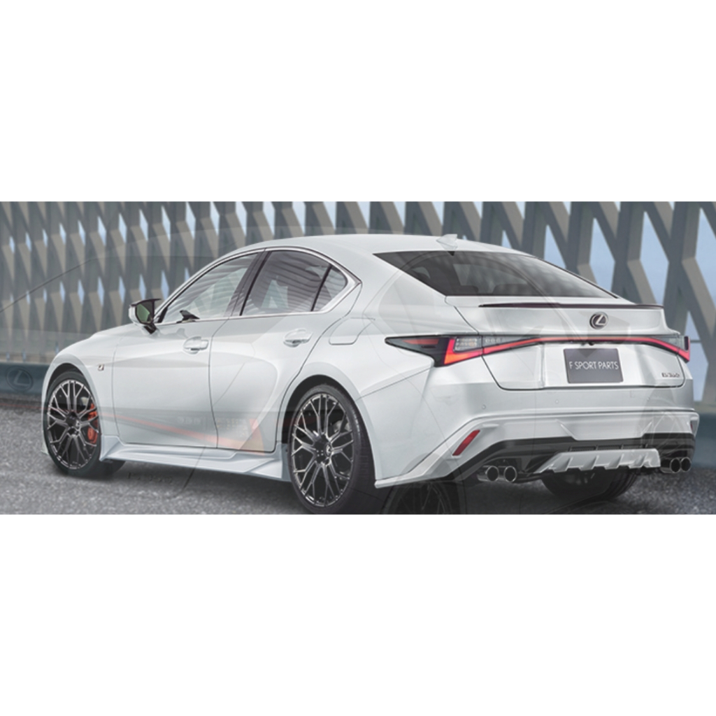 TRD LEXUS IS300H F SPORT版 前下巴 側裙 尾翼 排氣管 車身制震桿